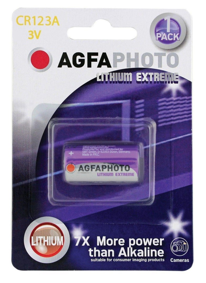AGFA PHOTO Lithium Extreme Cell CR123A
