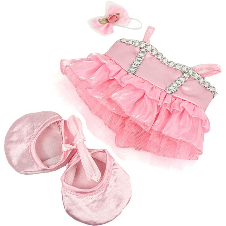 Be My Bear 1190 Pink Ballerina Outfit For Doll 20cm 3years +
