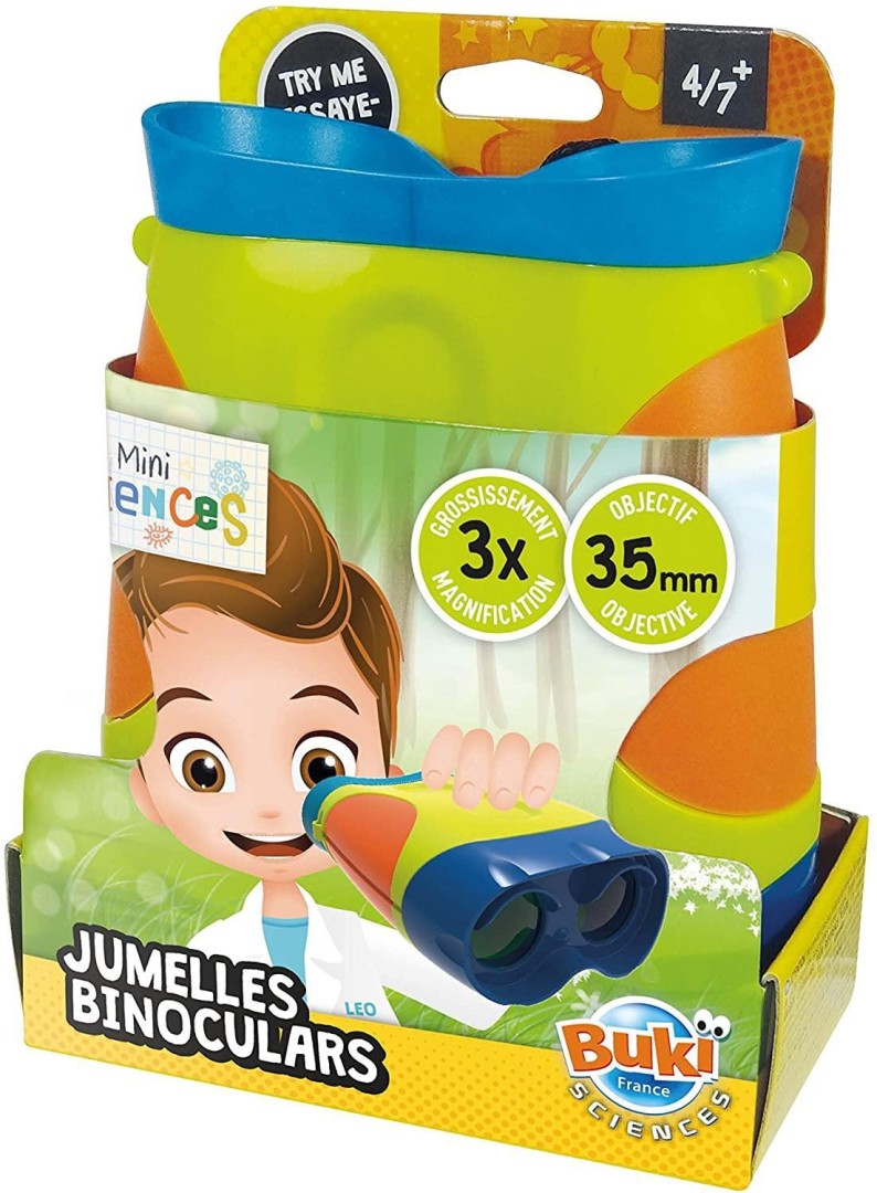 BUKI France 9001 Mini Sciences Binoculars 3years +