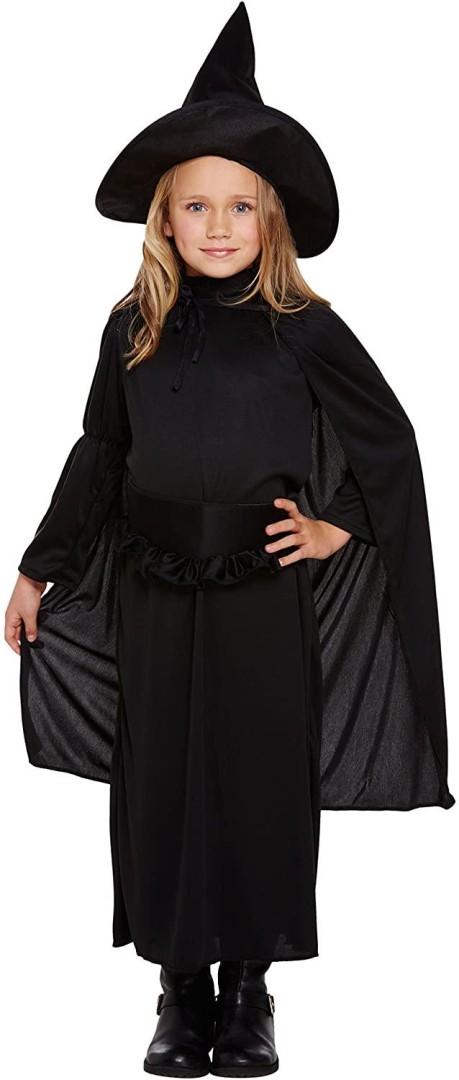 Fancy Dress Costume Classic Witch Halloween 7-12 years