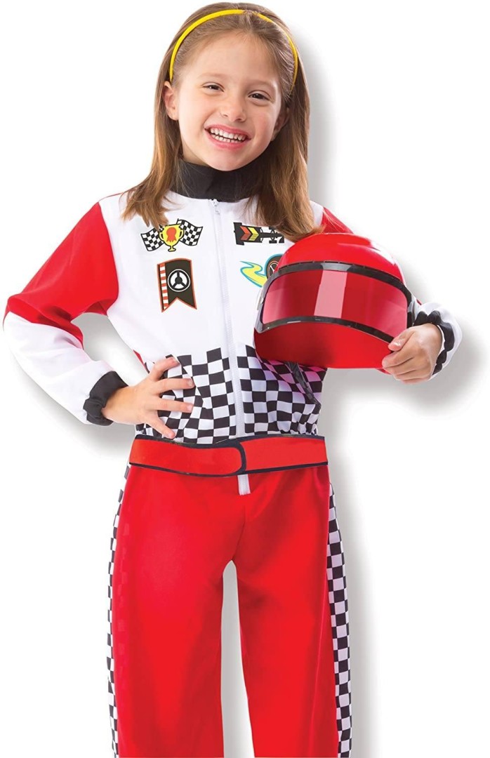 Melissa & Doug 18562 F1 Race Car Driver Costume 3years +