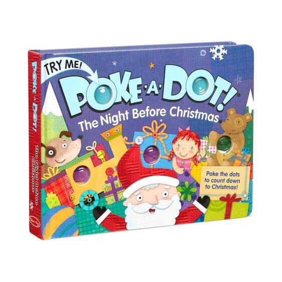 Melissa & Doug Poke-a-Dot - The Night Before Christmas Board Book 3years +