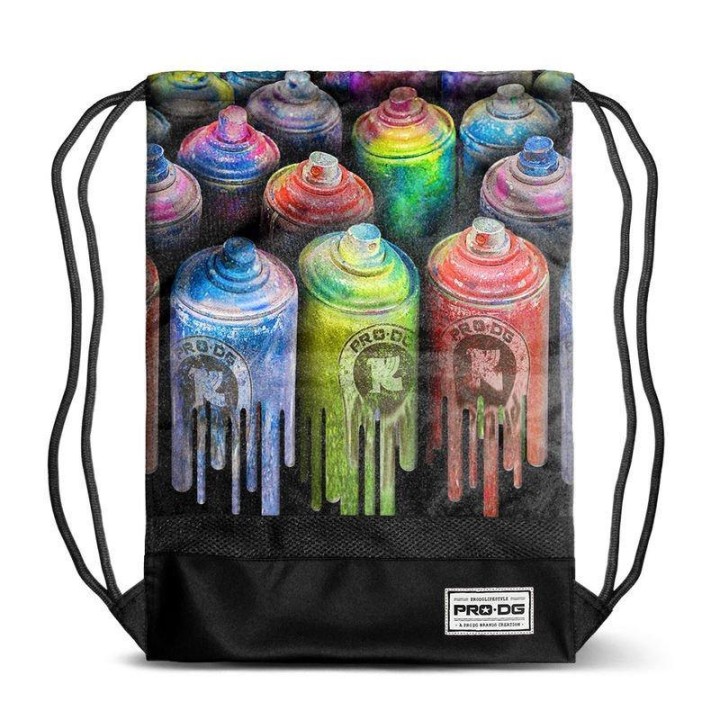 PRODG Storm Colours Gym Drawstring Bag 48cm 11years +