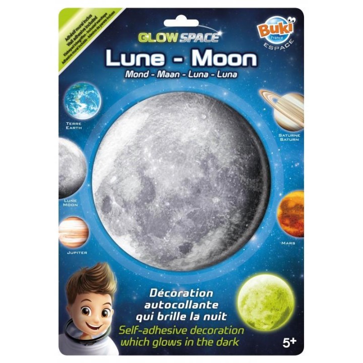 BUKI France Glow In the Dark Moon 5 Years +