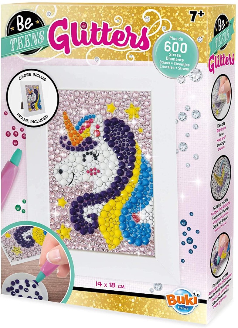 BUKI France DP002 Be Teens Glitters - Unicorn 5 Years +