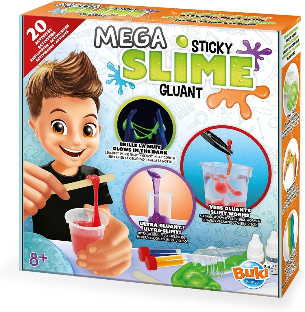 BUKI France 2160 - Mega Sticky Slime 8years +
