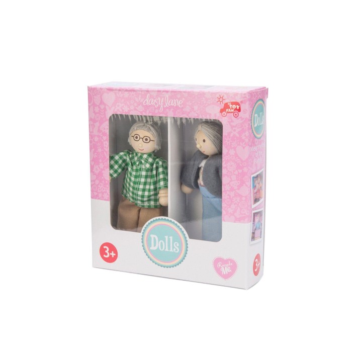 Le Toy Van Grandparent Doll Set 3years +