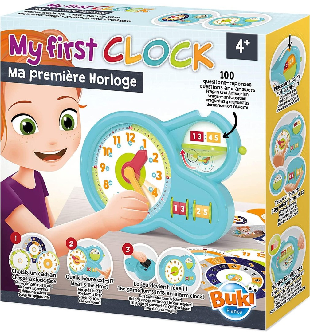 BUKI France My First Clock 8years +