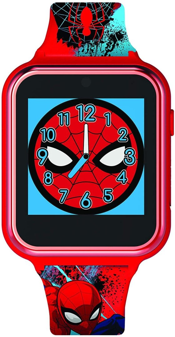 Spider-Man Interactive Kids' Silicon Strap Watch 5years +
