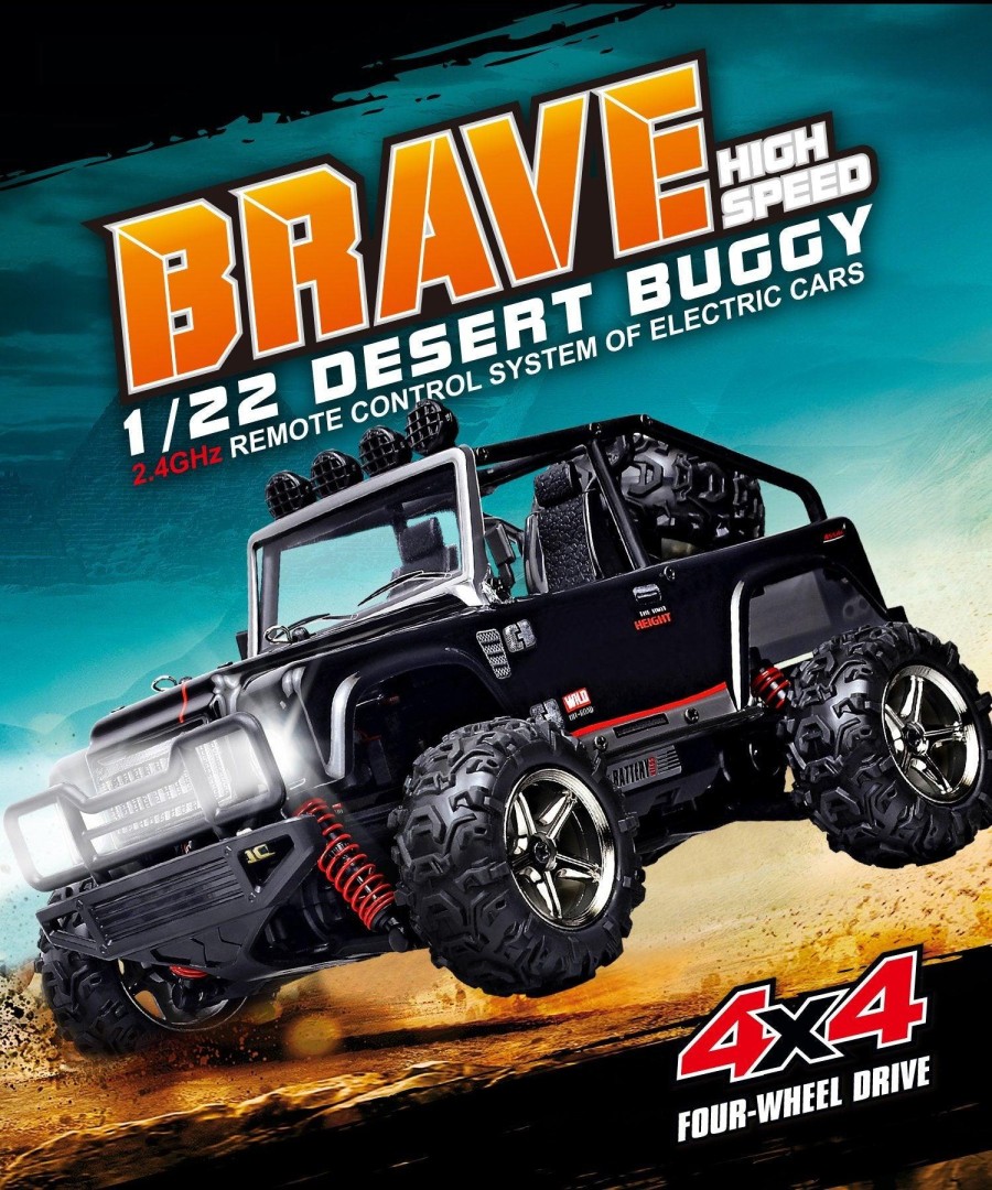 Brave 1:22 4x4 Desert Buggy RC Remote Control Car 11years +