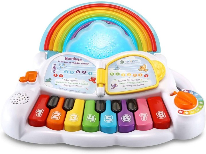 LeapFrog Learn & Groove Rainbow Lights Piano 0 - 18 Months Baby Sensory Toy