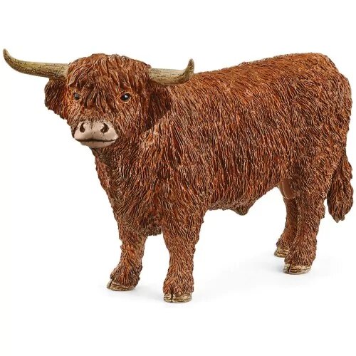 Schleich 13919 Highland Bull Figure 3years +