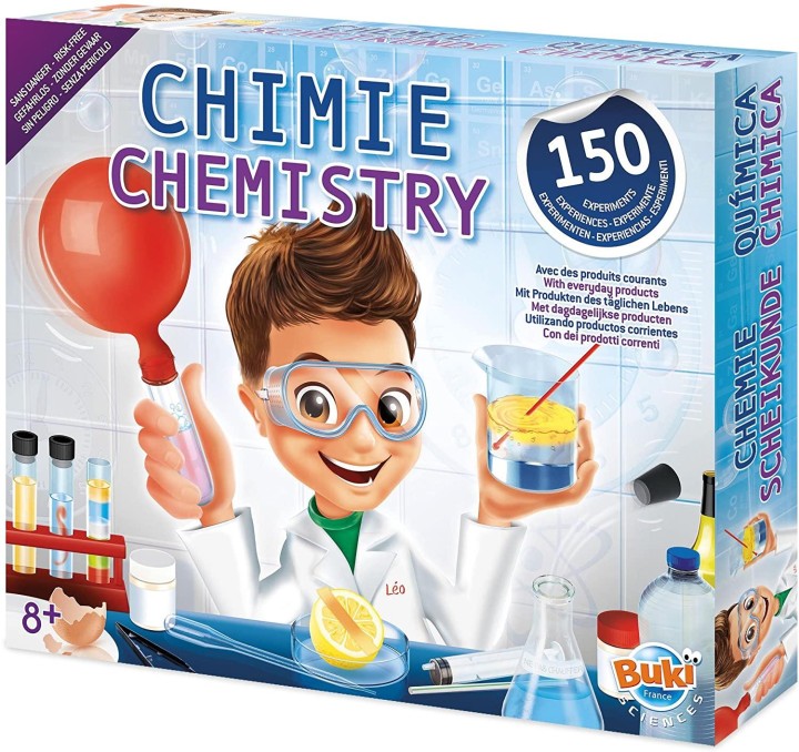 BUKI France 8360 Chemistry Lab 150 experiments 11years +