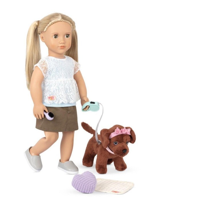 Our Generation Deluxe Pet Care Set - Happy Puppies 3years +