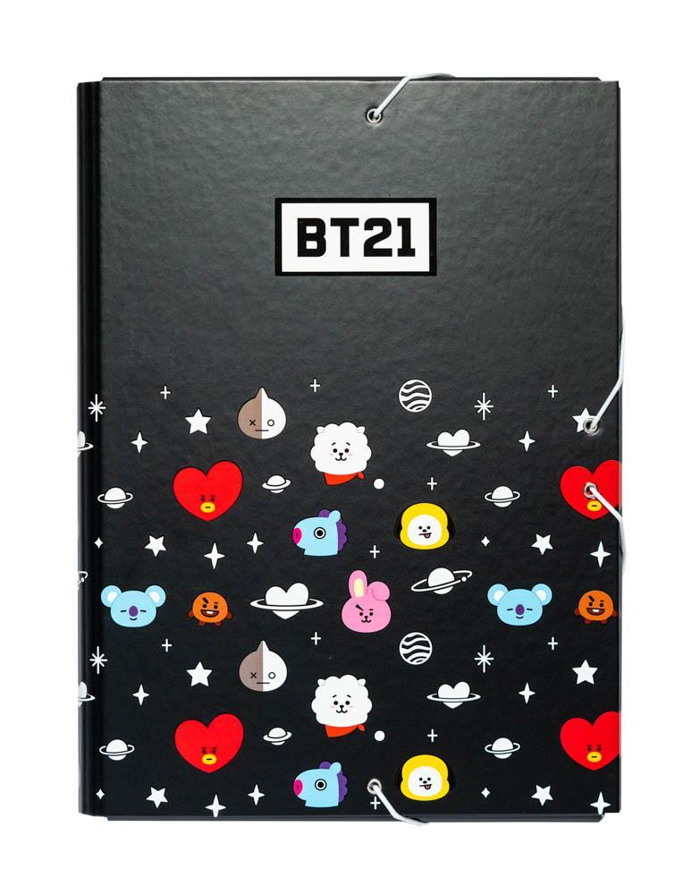 BT21 Folder A4 With Elastic 11years +
