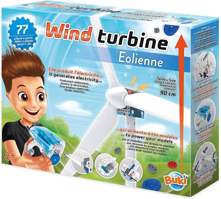 BUKI France Wind Turbine Educational Construction Playset 5years +