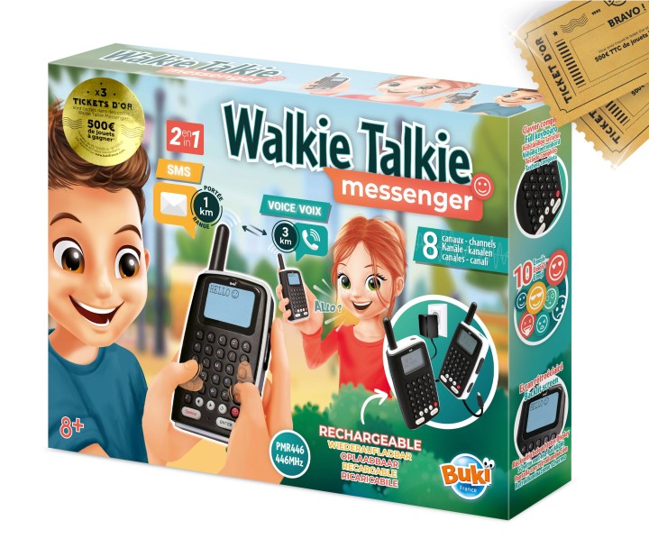 BUKI Walkie-Talkie Messenger 5 Years +