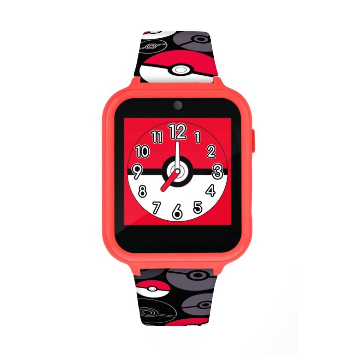Pokémon Red Printed Character Printed Strap Smart Watch 3years +