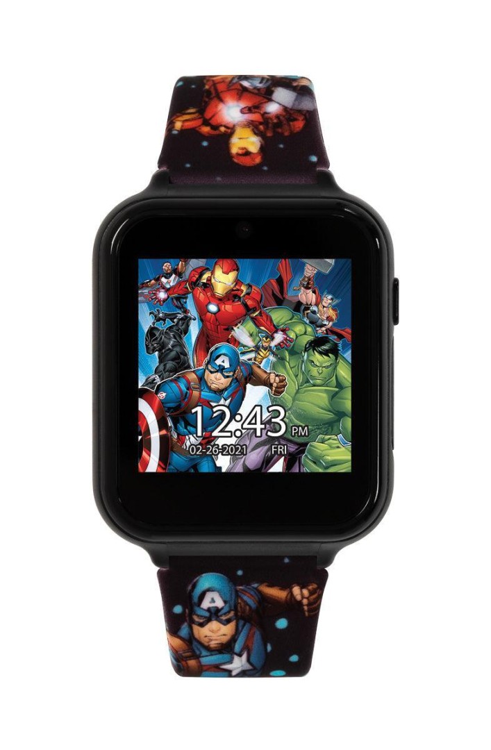 Disney Marvel Avengers Printed Silicone Strap Watch 3years +
