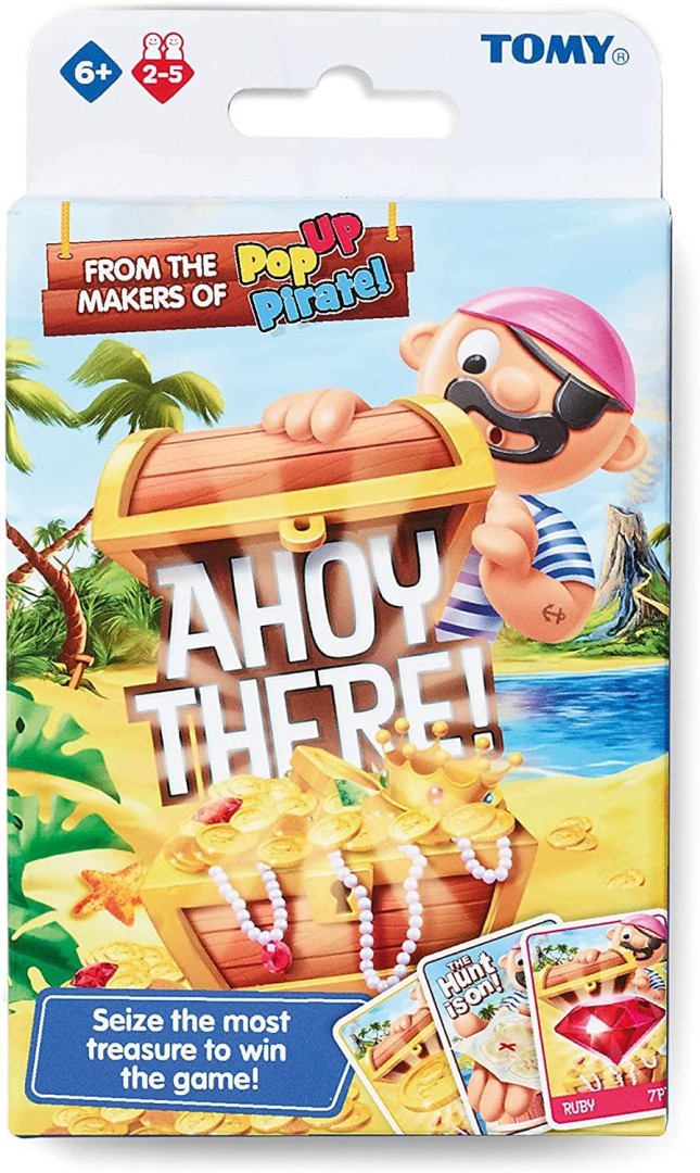 Tomy Ahoy There! Kids Card Game 5years +