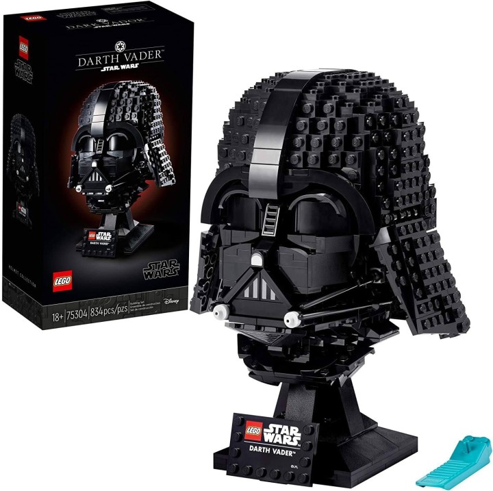 LEGO STAR WARS 75304 Star Wars Darth Vader Helmet Set for Adults 16 Years+