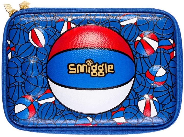 SMIGGLE Basketball Hardtop Pencil Case 11years +