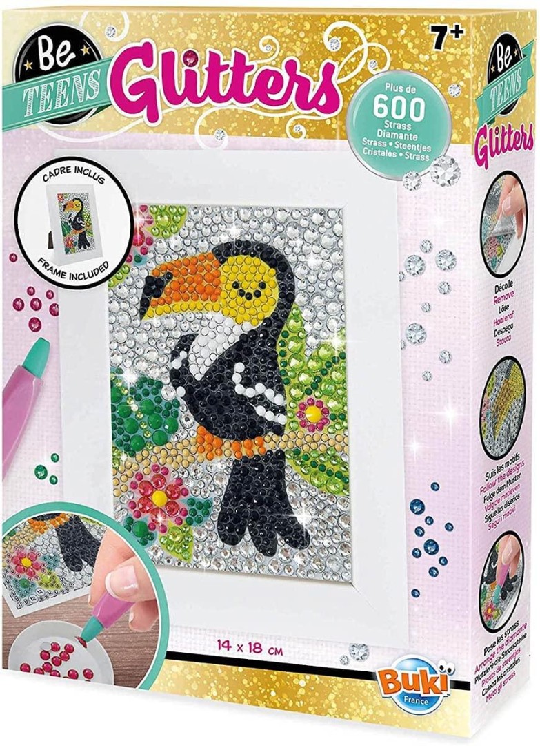 BUKI France DP004 Be Teens Glitters - Toucan 5 Years +