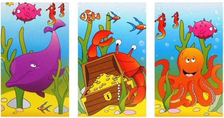 Fun Stationery Sealife Notebook - Assorted 3years +