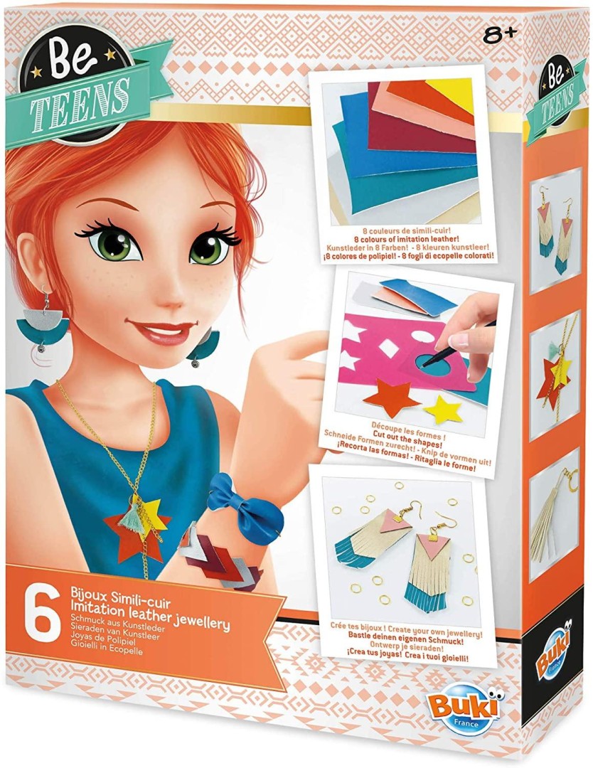 BUKI France BE111 Be Teens Imitation Leather Jewellery 8years +