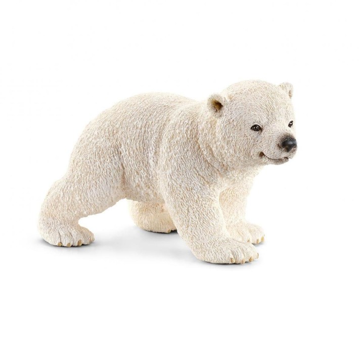 Schleich 14708 Polar Bear Cub Walking Figure 3years +