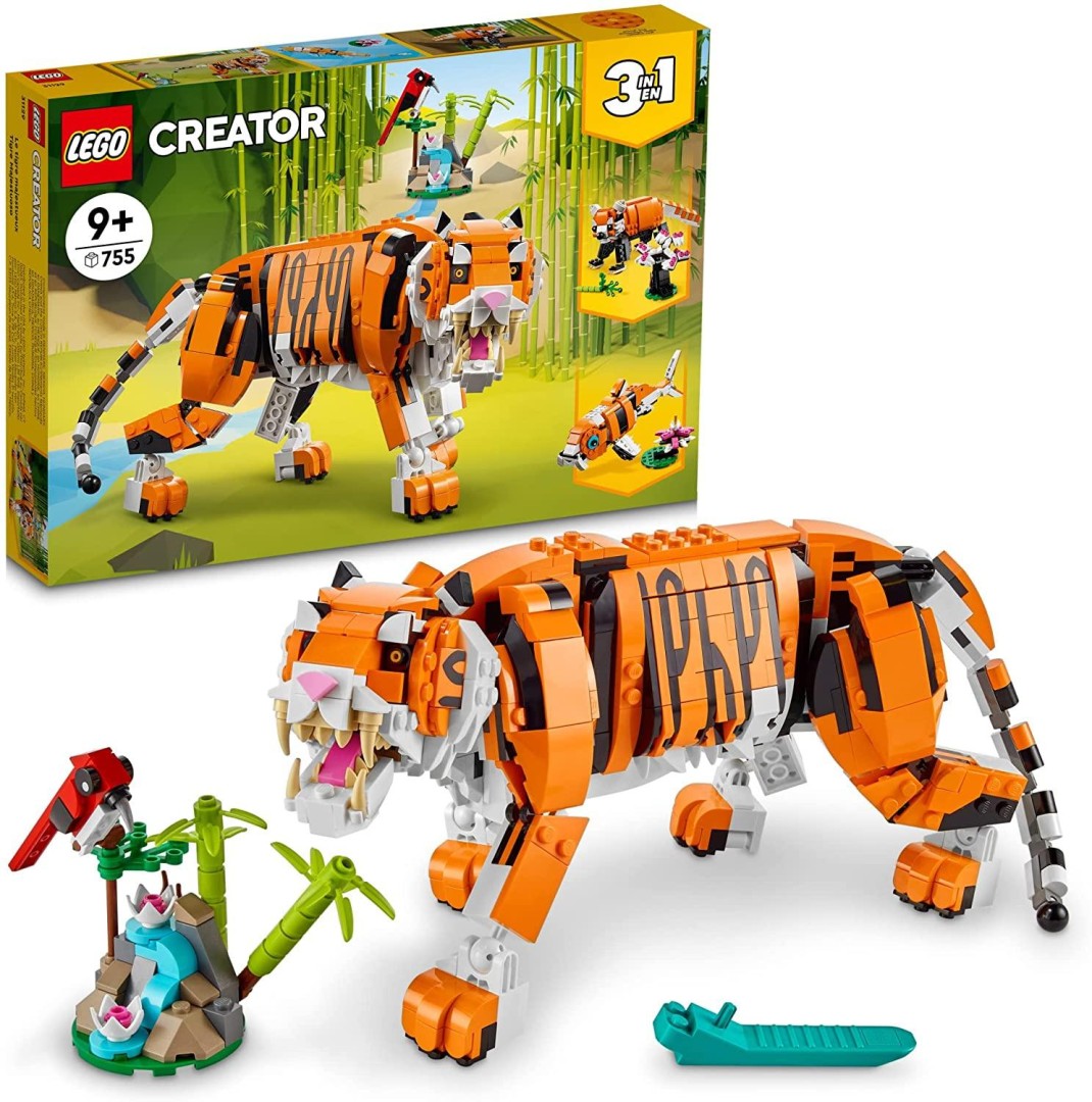 LEGO CREATOR 3in1 31129 Majestic Tiger 8 Years +