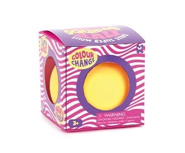 Keycraft Colour Change Squeezy Ball 65mm 3years +