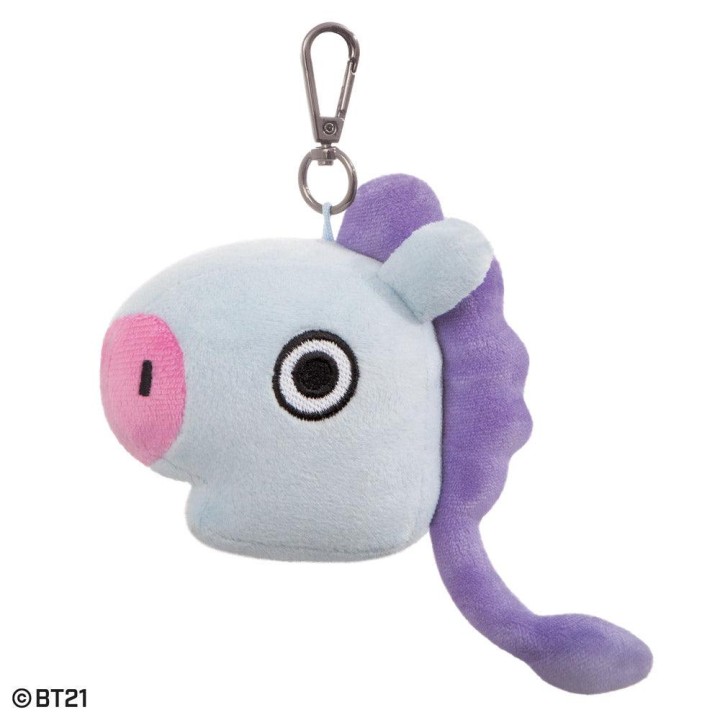 BT21 MANG Head Plush Key Clip 3years +