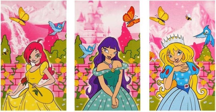 Fun Stationery Princess Notebook - Assorted 3years +