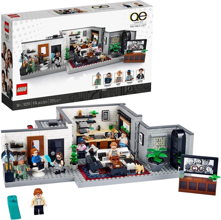 LEGO 10291 Queer Eye – The Fab 5 Loft 16 Years+