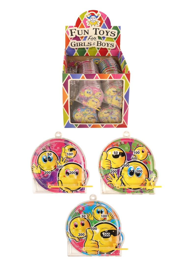 Fun Toys Puzzle Pinball Smile Face - Assorted 3years +