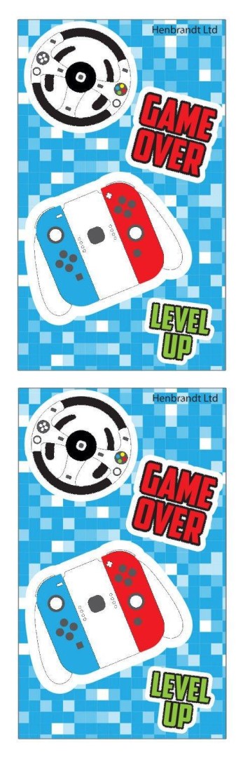 Fun Stationery Gamer Notebook 3years +