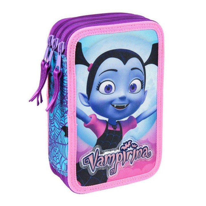 Disney Vampirina Giotto Triple Pencil Case Stationery Set 11years +