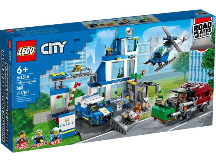 LEGO CITY 60316 Police Station 5years +