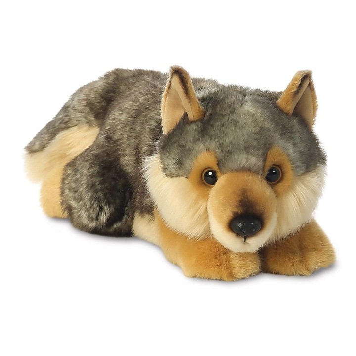 AURORA MiYoni Wolf Lying 11-inch Plush 0 - 18 Months