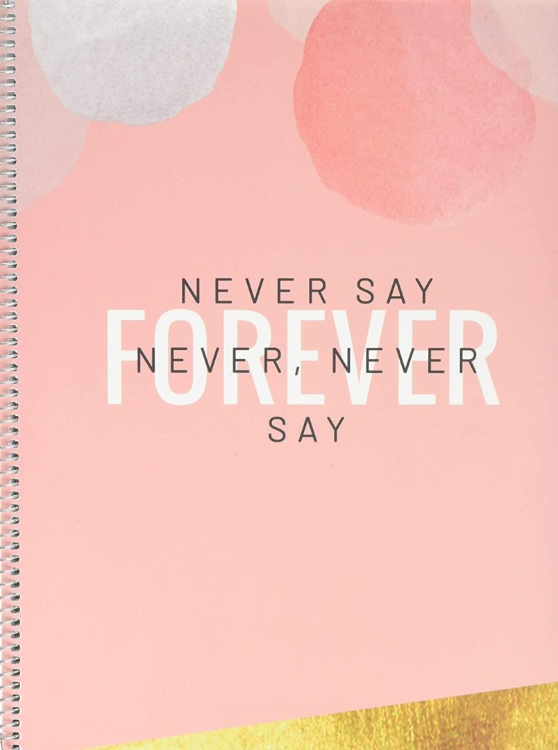 Erik Grupo Notebook A4, Microperforated, Glitter Gold Dreams 11years +