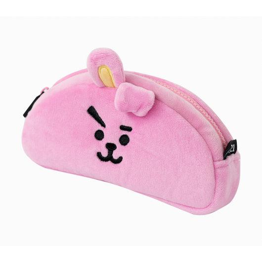 BT21 Baby Series Cooky Soft Plush Pencil Case - Pink 3years +