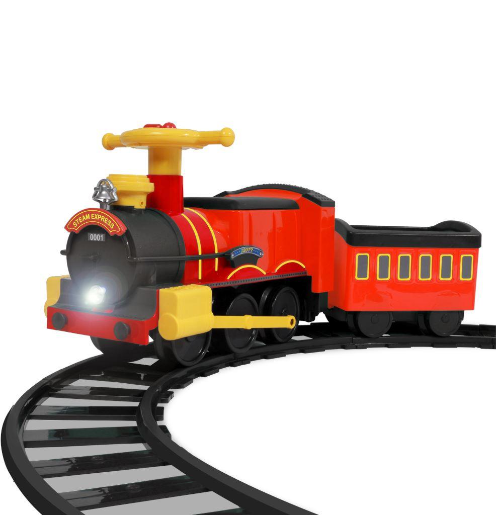 ROLLPLAY Steam Train Battery Powered Ride-on 18months +