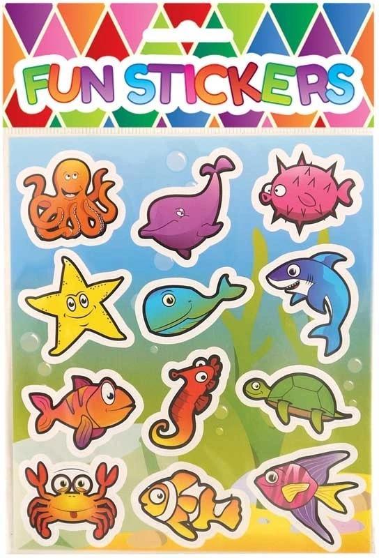 Fun Stickers - Sea Life 3years +