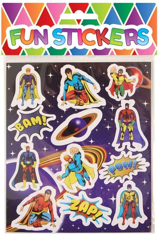 Fun Stickers - Superheroes 3years +