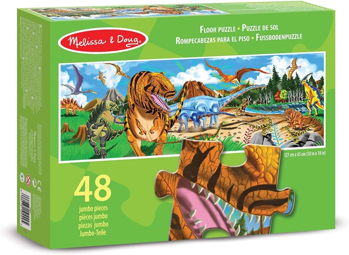 Melissa & Doug 10442 Land of Dinosaurs Floor Puzzle 3years +