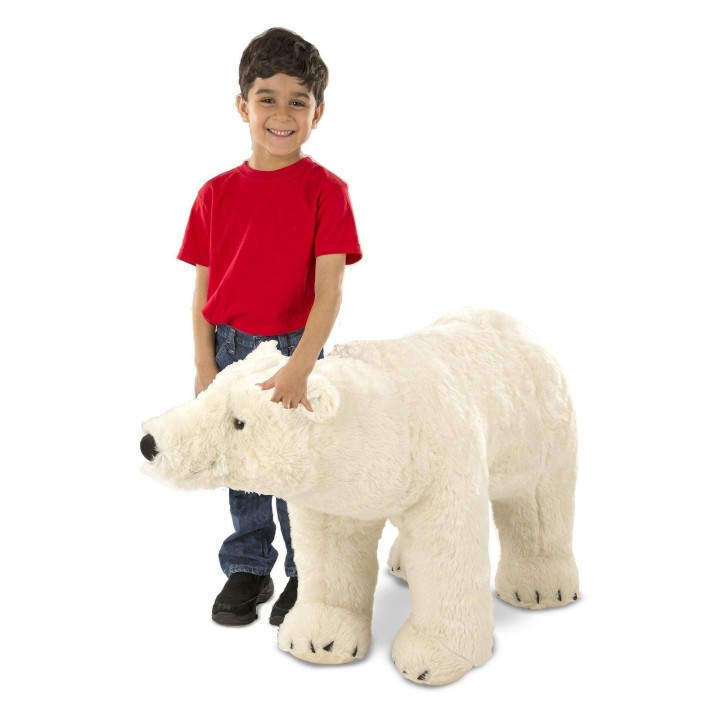 Melissa & Doug 18803 Giant Stuffed Animal Polar Bear 0 - 18 Months