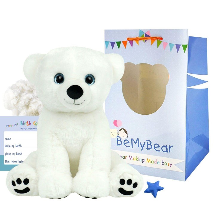 Be My Bear Polar Bear 40cm Soft Toy 11years +