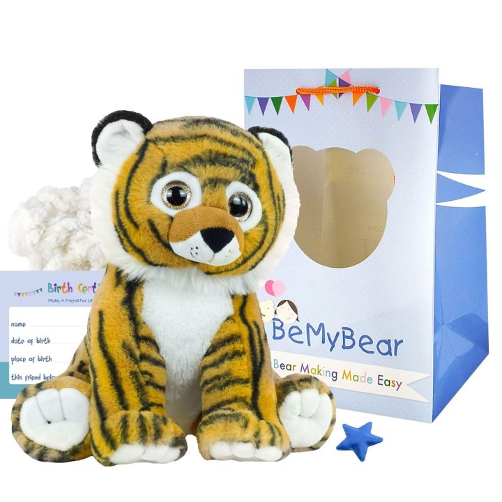 Be My Bear Bruno The Tiger 40cm Soft Toy 11years +