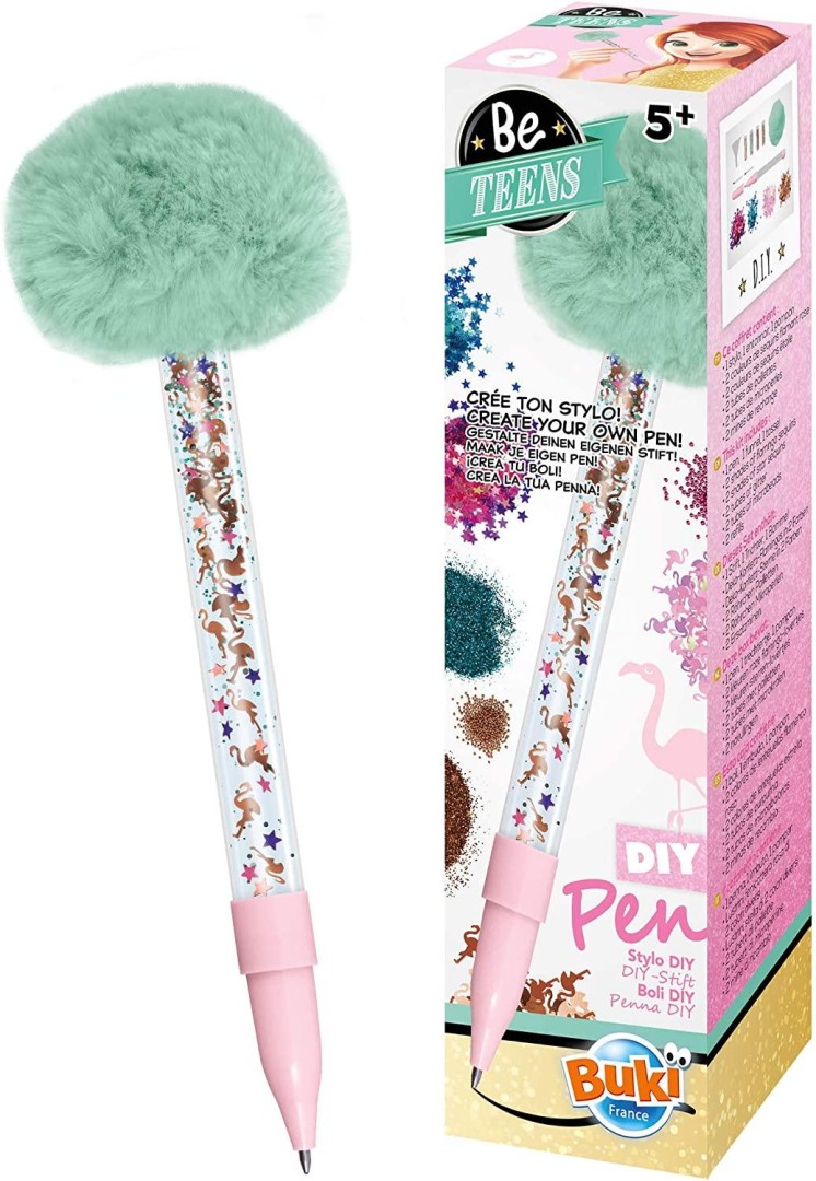 BUKI France STYL03 Be Teens Flamingo DIY Pen 11years +